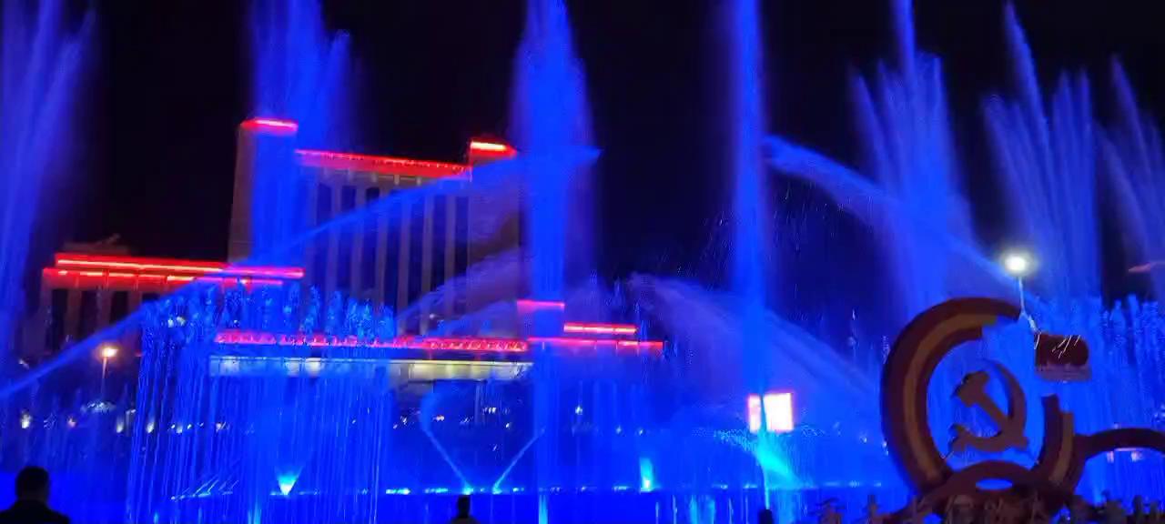 四川某大型音乐喷泉项目