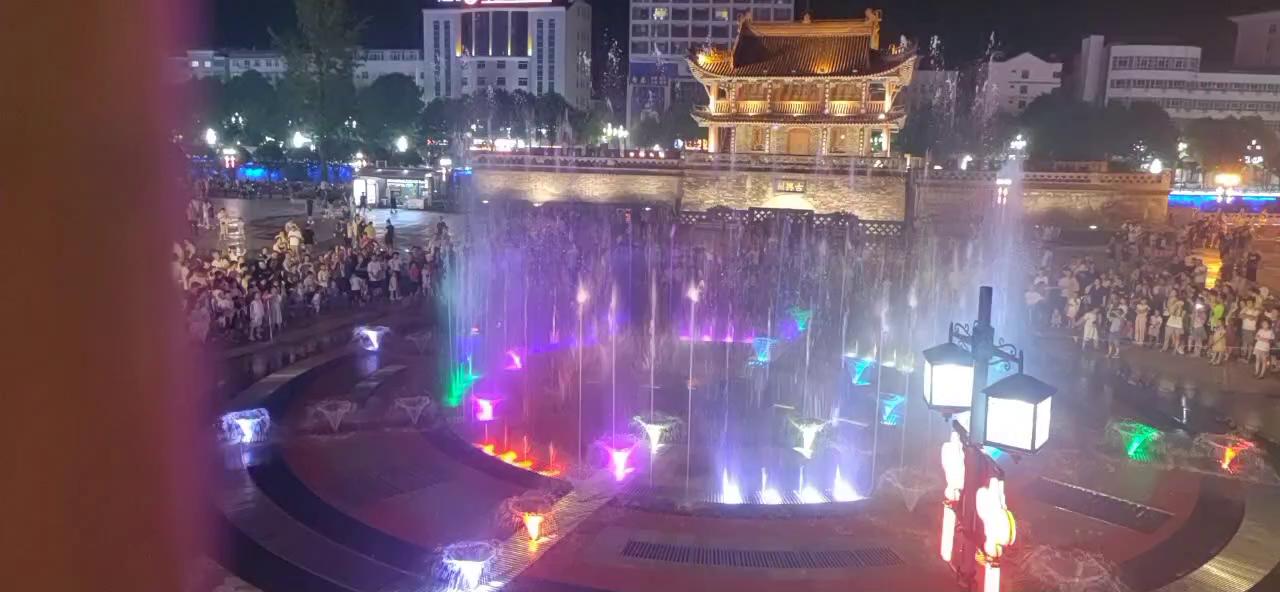 广场音乐喷泉项目